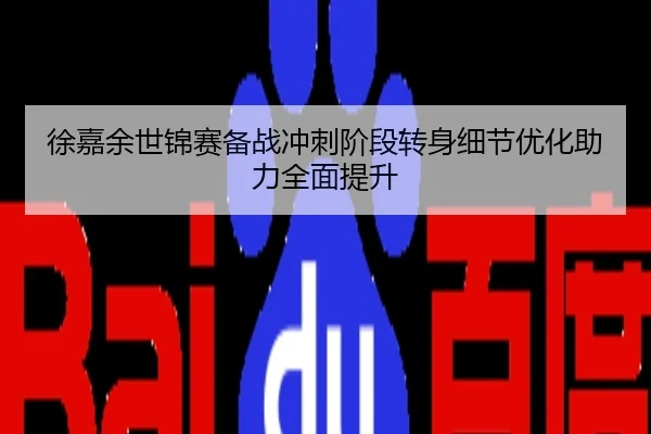 徐嘉余世锦赛备战冲刺阶段转身细节优化助力全面提升